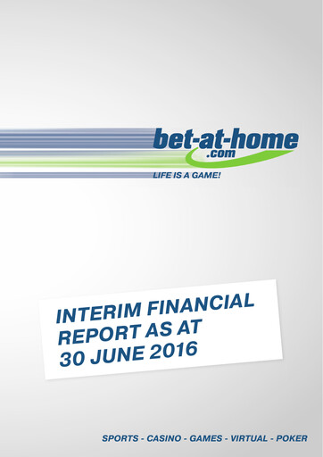 Thumbnail bet-at-home.com Half-year Report 2016-h1