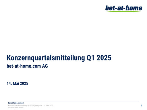 Thumbnail bet-at-home.com Quarterly Report 2025-q1