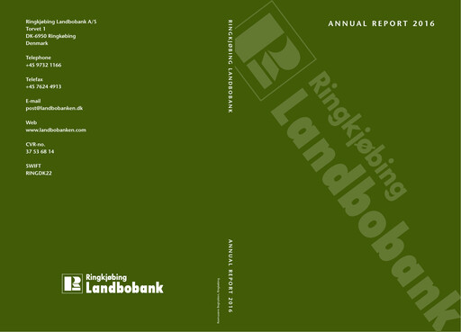 Thumbnail Ringkjøbing Landbobank Annual Report 2016