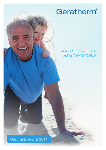 Thumbnail Geratherm Medical Annual Report 2014