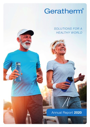 Thumbnail Geratherm Medical Annual Report 2020