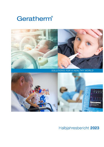 Thumbnail Geratherm Medical Half-year Report 2023-h1