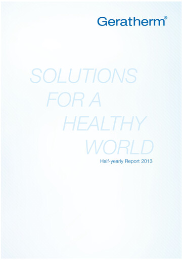 Vorschaubild Geratherm Medical Halbjahresbericht 2013-h1