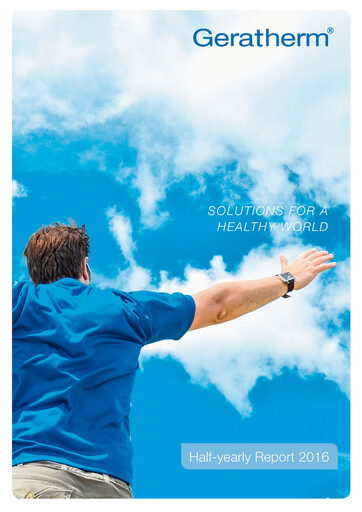 Vorschaubild Geratherm Medical Halbjahresbericht 2016-h1