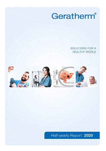 Vorschaubild Geratherm Medical Halbjahresbericht 2020-h1
