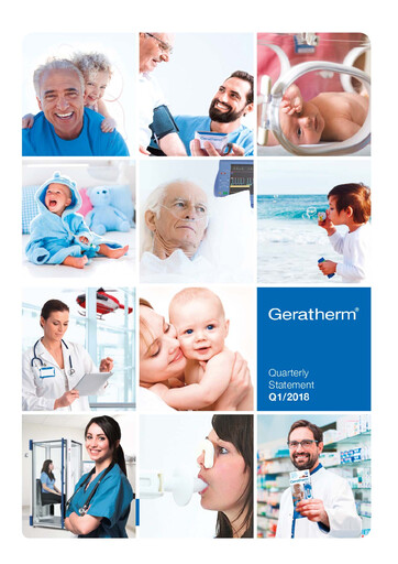 Thumbnail Geratherm Medical Quarterly Report 2018-q1