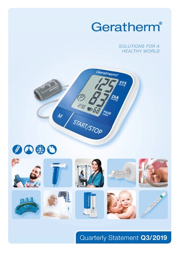 Thumbnail Geratherm Medical Quarterly Report 2019-q3