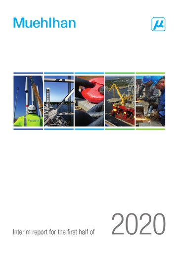 Miniature Muehlhan AG Rapport semestriel 2020-h1