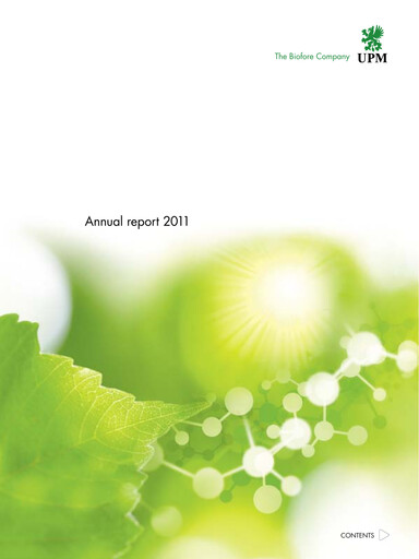 Thumbnail UPM-Kymmene Annual Report 2011