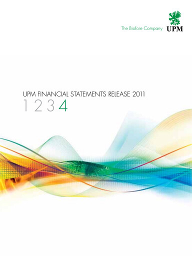 Thumbnail UPM-Kymmene Financial Statement 2011