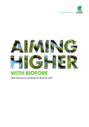 Thumbnail UPM-Kymmene Financial Statement 2017