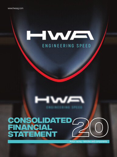 Thumbnail HWA AG Financial Report 2020