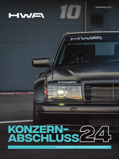 Thumbnail HWA AG Financial Statement 2024