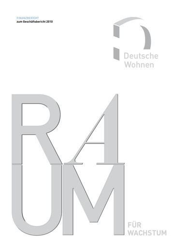 Thumbnail Deutsche Wohnen Annual Report 2010