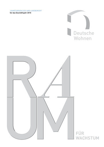 Thumbnail Deutsche Wohnen Financial Statement 2010