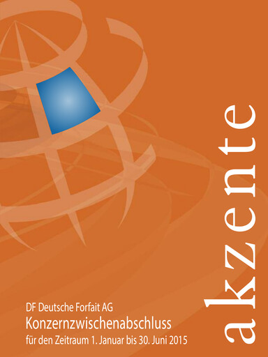 Miniature DF Deutsche Forfait AG Rapport semestriel 2015-h1