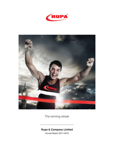 Thumbnail Rupa Company
 Annual Report 2011-2012