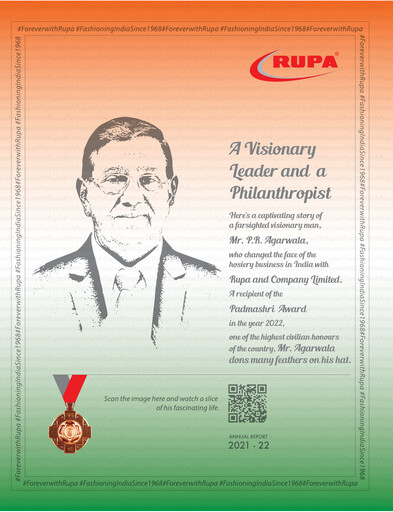 Thumbnail Rupa Company
 Annual Report 2021-2022