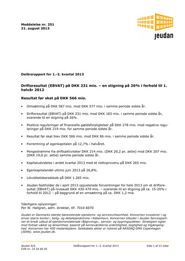 Thumbnail Jeudan Half-year Report 2013-h1