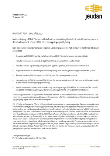 Thumbnail Jeudan Half-year Report 2021-h1