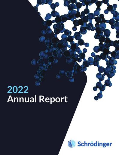 Thumbnail Schrödinger Annual Report 2022