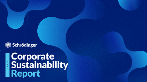 Thumbnail Schrödinger Sustainability Report 2025