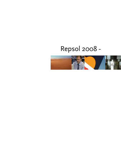 Thumbnail Repsol Annual Report 2008