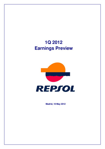 Miniature Repsol Rapport trimestriel 2012-q1