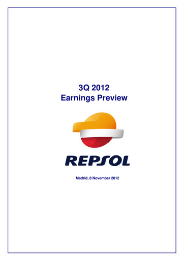 Miniature Repsol Rapport trimestriel 2012-q3