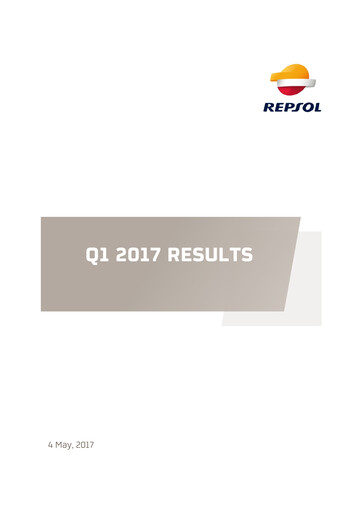 Miniature Repsol Rapport trimestriel 2017-q1