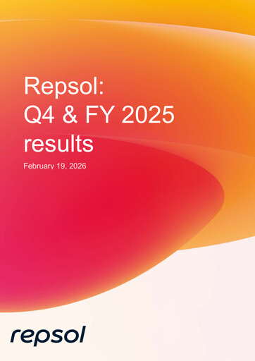 Miniature Repsol Rapport trimestriel 2025-q4