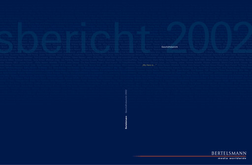 Thumbnail Bertelsmann SE & Co. KGaA Annual Report 2002