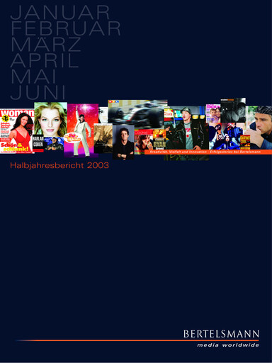 Thumbnail Bertelsmann SE & Co. KGaA Half-year Report 2003-h1
