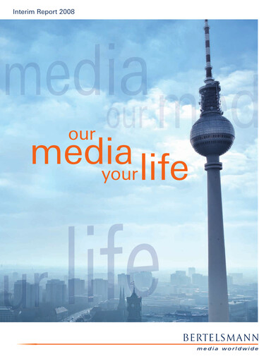 Thumbnail Bertelsmann SE & Co. KGaA Half-year Report 2008-h1