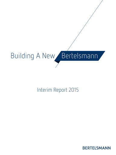 Thumbnail Bertelsmann SE & Co. KGaA Half-year Report 2015-h1