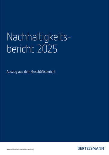 Miniature Bertelsmann SE & Co. KGaA Rapport de durabilité 2025