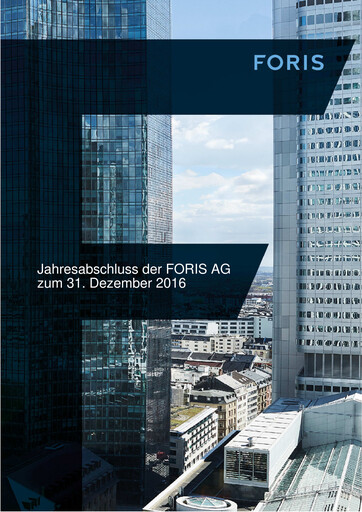 Thumbnail FORIS AG Financial Statement 2016