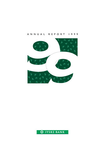 Thumbnail Jyske Bank Annual Report 1999