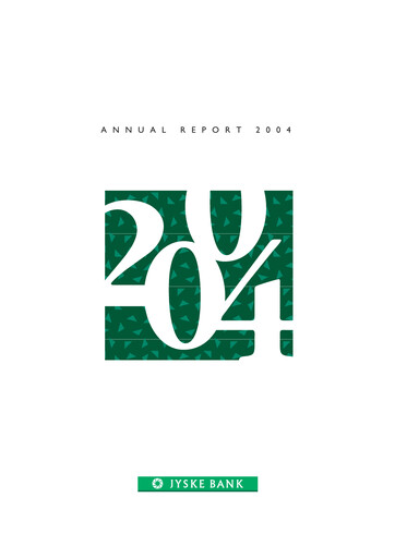 Thumbnail Jyske Bank Annual Report 2004