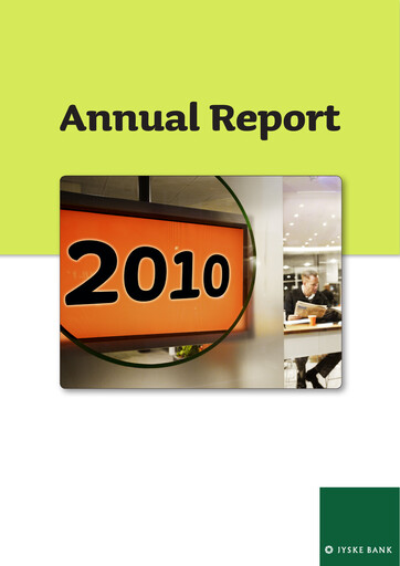 Thumbnail Jyske Bank Annual Report 2010