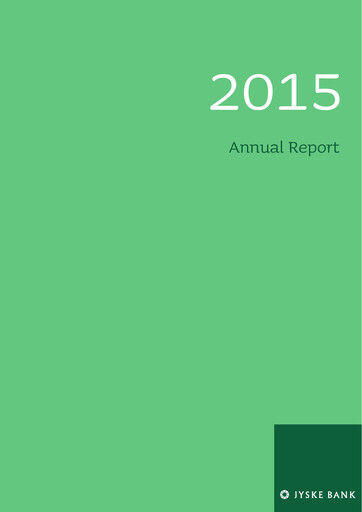 Thumbnail Jyske Bank Annual Report 2015
