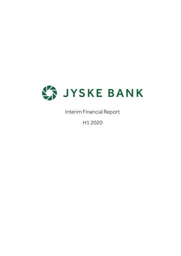Thumbnail Jyske Bank Financial Report 2020-h1