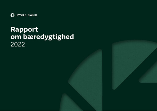Thumbnail Jyske Bank Sustainability Report 2022