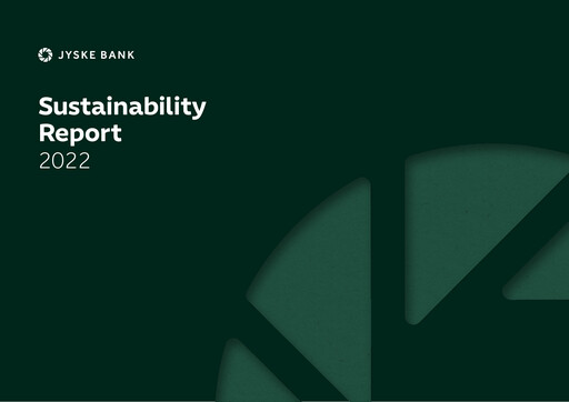 Thumbnail Jyske Bank Sustainability Report 2022