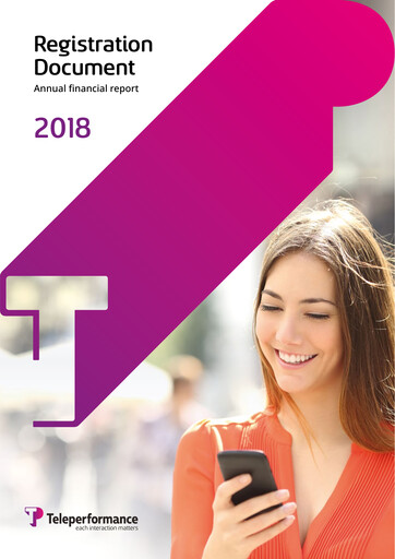 Thumbnail Teleperformance Universal Registration Document 2018