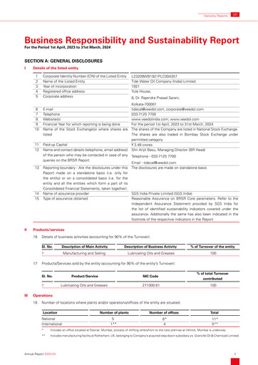 Thumbnail Tide Water Oil ESG Report 2023-2024
