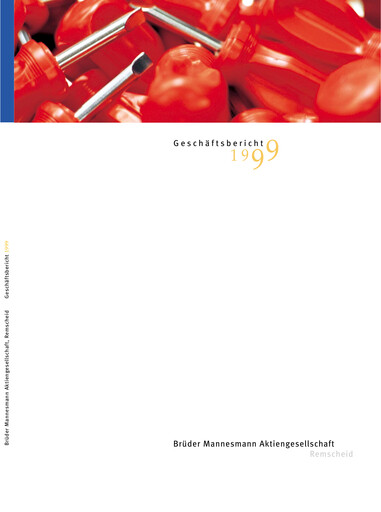 Thumbnail Brüder Mannesmann AG Annual Report 1999