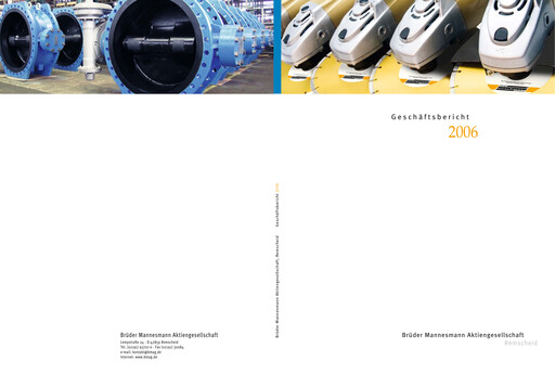 Thumbnail Brüder Mannesmann AG Annual Report 2006