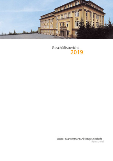 Thumbnail Brüder Mannesmann AG Annual Report 2019