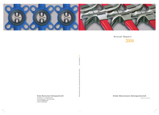 Thumbnail Brüder Mannesmann AG Annual Report 2004